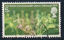 1970 5d Commonwealth Games SG 832 - Used Stamps