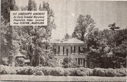 MARYLAND - Plantation Home, Located Near CLINTON - Other & Unclassified