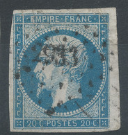 Lot N°73444  N°14A, Oblitéré PC 2933 Souillac, Lot (44), Indice 4, Petites Coupures Filet NORD - 1853-1860 Napoléon III.