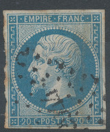Lot N°73446  N°14B, Oblitéré PC 2944 La Souterraine, Creuse (22), Indice 4 - 1853-1860 Napoléon III.