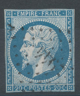 Lot N°73447  N°14A, Oblitéré PC 2944 La Souterraine, Creuse (22), Indice 4 - 1853-1860 Napoléon III.