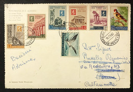 SAN MARINO 1960 Cartolina Maximum Con Affrancatura Multipla Cod.bu.659 - Storia Postale