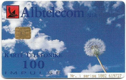 Albania - Albtelecom - Poppy Seeds - ALB-70, 09.2001, 100Units, 85.000ex, Used - Albanië