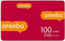 Benin - Areeba - Areeba Red, GSM Refill 2.500CFA, Used - Bénin