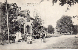 44. La Montagne. Le Chat Qui Guette. Animée . Carte Phototypie. Impeccable Et Vierge . Vassellier, Nantes. - La Montagne