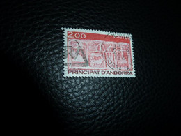 Principat D'Andorra - Val 2.00 - Rose Et Rouge - N° 357 - Oblitéré - Année 1987 - - Used Stamps