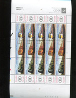 Belgie 2001 2993/94 F2993/94 Trains Nmbs Sncb Volledig Vel ! MNH Plaatnummer 1 - Ohne Zuordnung