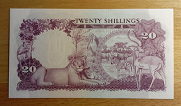 Uganda 20 Shillings 1966 UNC - Uganda