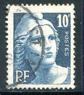 FRANCE- Y&T N°726- Oblitéré - 1945-54 Maríanne De Gandon