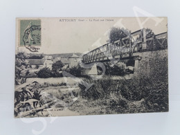 #CPA.247 - Attichy - Le Pont Sur L'Aisne - Attichy