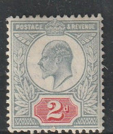 Grande Bretagne - N°109 ** (1902-10) Edouard VII - 2d Vert Et Rose - Unused Stamps