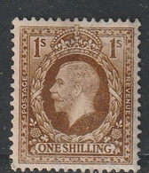 Grande Bretagne - N°197 ** (1934-36) 1s Bistre Brun - Unused Stamps
