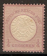 Alemania Imperio  13 * Charnela. 1872 - Nuevos