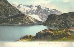 Postcard Switzerland Grimsel: Der Totensee Und Galenstock Picturesque Mountain Scenery - Lens