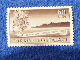 TÜRKEY--1940-50    60K      DAMGASIZ - Unused Stamps