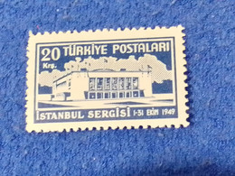 TÜRKEY--1940-50    20K      DAMGASIZ - Unused Stamps