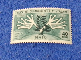 TÜRKEY--1950-60     40K      DAMGASIZ - Unused Stamps