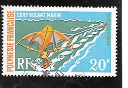 TIMBRE OBLITERE DE POLYNESIE DE 1971 N° YVERT PA 50 - Usati