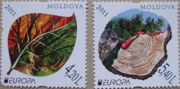 Moldawien    Der Wald   Europa   Cept   2011  ** - 2011