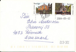 Sweden Cover Sent To Denmark 12-5-2004 Topic Stamps - Cartas & Documentos