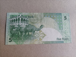 Billete De Qatar De 5 Riyal, Año 2015 - Qatar