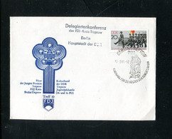 "DDR" 1981, Brief "FDI-Delegiertenkonferenz", SSt. "BERLIN, ..... Helden Der Sowjetunion" (16/79) - Briefe U. Dokumente