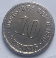10 Pfennig 1876E Alemanha - 10 Pfennig
