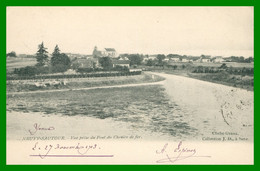 * NEUVY SAUTOUR - Vue Prise Du Pont Du Chemin De Fer - Cliché GRAUX - Collection J.D. - 1903 - Neuvy Sautour
