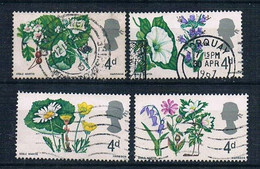 1967 4d SG 717 - 720 - Used Stamps