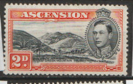 Ascension Islands  1938  SG  41b  2d Perf  14   Mounted Mint - Ascension