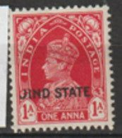 India  Jhid State   1938   112  1as     Unmounted Mint - Jhind