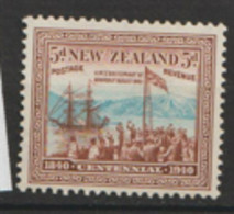 New Zealand  1940   SG 620  5d Centennial  Lightly Mounted Mimt - Neufs