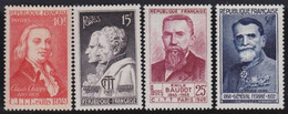 France   .   Y&T   .     844/847     .      **         .   Neuf Avec Gomme Et SANS Charnière - Unused Stamps