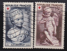 France   .   Y&T   .    876/877      .      O        .   Oblitéré - Usados