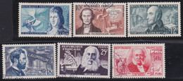 France   .   Y&T   .    1012/1017        .      O        .   Oblitéré - Used Stamps