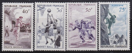 France   .   Y&T   .   1072/1075  .     **    .     Neuf Avec Gomme Et SANS Charnière - Unused Stamps