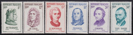 France   .   Y&T   .   1082/1087     .     **    .     Neuf Avec Gomme Et SANS Charnière - Unused Stamps