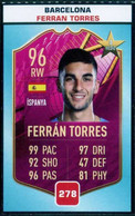 Ferrán TORRES ➤ FC Barcelona | Football (Soccer) Trading Cards - Trading-Karten