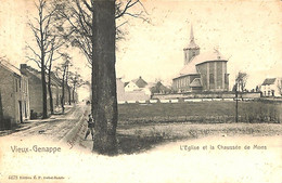 Vieux-Genappe / Eglise Et Chaussée De Mons - Genappe