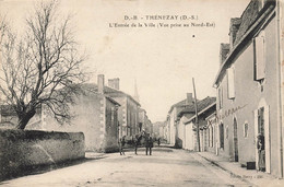 Thénezay * Route De L'entrée De La Ville , Vue Prise Au Nord Est - Thenezay