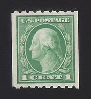 US #410 1912 Green Perf 8.5 Horz Wmk 190 MNH VF SCV $13 - Unused Stamps