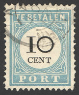 Nederland 1887 Port 7 Type III Gestempeld/used Taxe, Tax - Taxe
