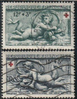 France 1952 Yv. N°937 & 938 - Croix-Rouge - Motifs Du Bassin De Diane, à Versailles - Oblitéré - Used Stamps