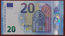 20 EURO N008C5 Austria Draghi Serie NA Perfect  UNC - 20 Euro