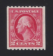 US #442 1914 Carmine Wmk 190 Perf 10 Horz MNH F-VF SCV $22.50 - Unused Stamps