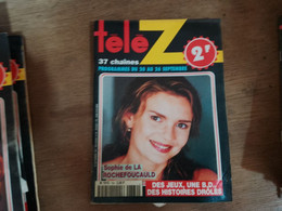 68 //   TELE Z / N° 784 / ANNEE 1997 /  SOPHIE DE LA ROCHEFOUCAULD - Télévision