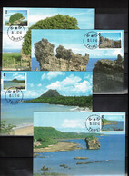 Taiwan - Republic Of China 1987 Kenting National Park Maximum Cards - Maximum Cards