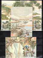 Taiwan - Republic Of China 1990 Chinese Classical Poetry Maximum Cards - Maximum Cards