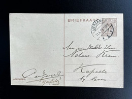 NETHERLANDS 1925 POSTCARD IJERSEKE TO KAPELLE 11-04-1925 NEDERLAND - Lettres & Documents