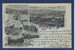 CPA Autriche > LINZ Litho Voir Dos Circulée En 1898 - Sonstige & Ohne Zuordnung